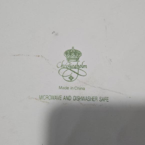 1950s Vintage White Pink Floral Beveled Porcelain 9.5 Inch Quiche Tart Pie Pan - Picture 6 of 9